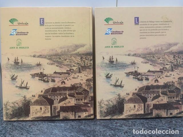 Libros de segunda mano: HISTORIA DE MALAGA. 2 TOMOS. DIARIO SUR - Foto 2