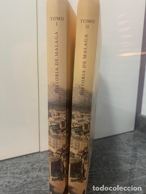 Libros de segunda mano: HISTORIA DE MALAGA. 2 TOMOS. DIARIO SUR - Foto 3