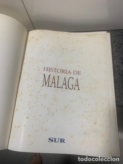 Libros de segunda mano: HISTORIA DE MALAGA. 2 TOMOS. DIARIO SUR - Foto 8