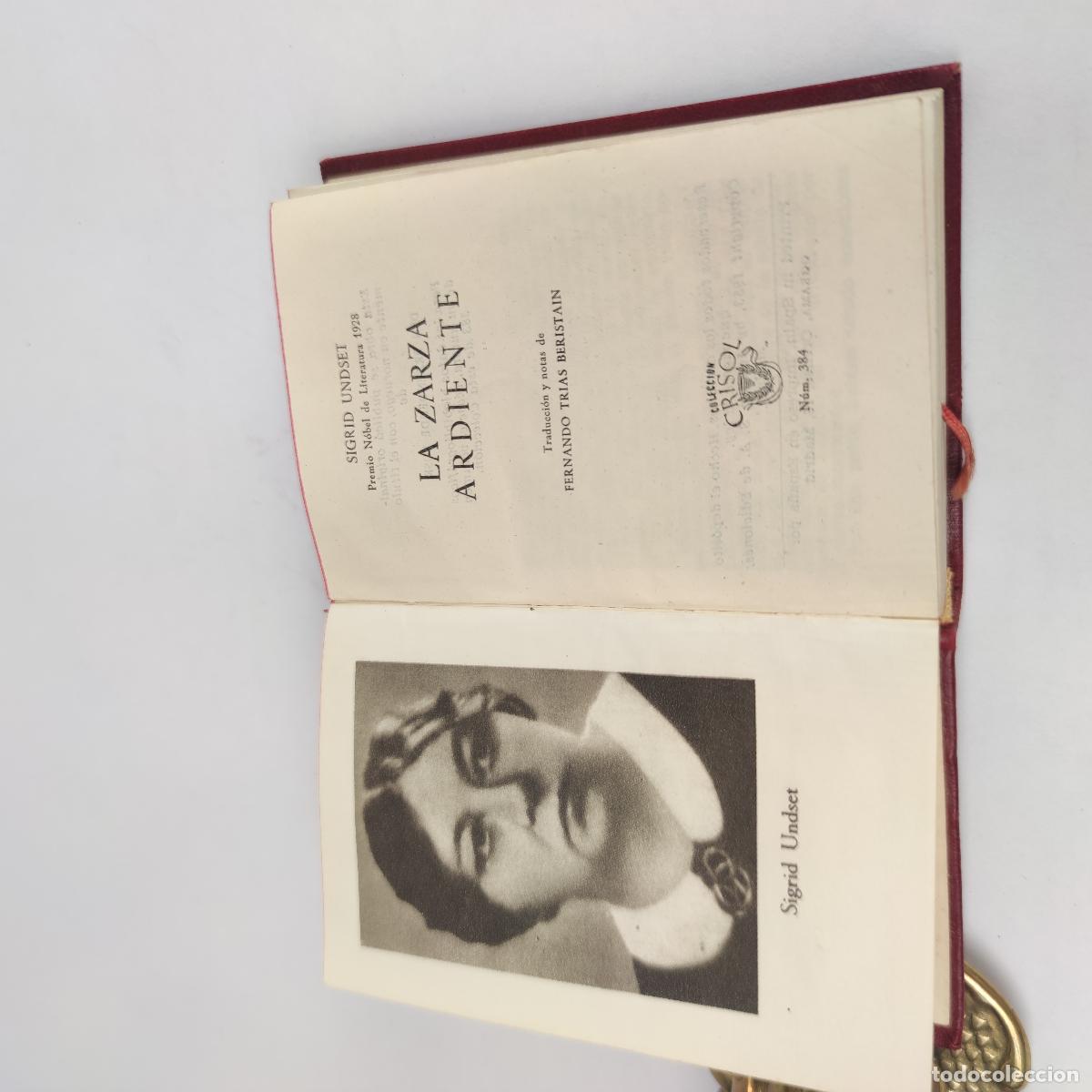 Libros de segunda mano: UNDSET, SIGRID - LA ZARZA ARDIENTE - CRISOL N&ordm; 384 - 1&ordf; EDICI&Oacute;N - Foto 7