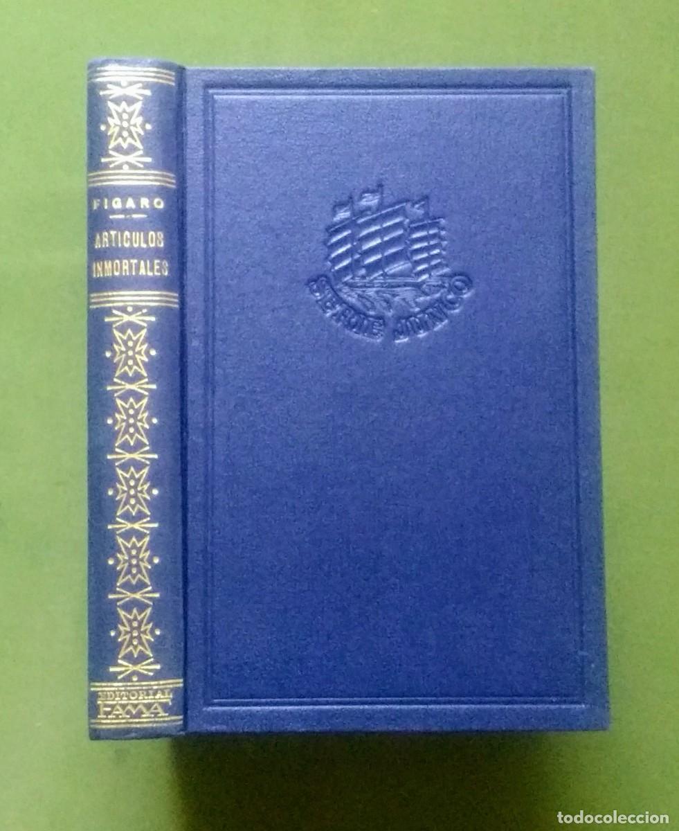 Libros de segunda mano: ART&Iacute;CULOS INMORTALES - FIGARO - 1955 - Foto 1