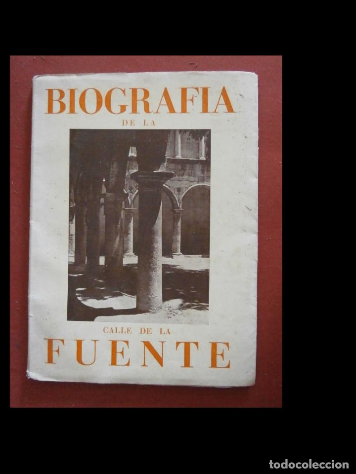 Second hand books: Biografia de la calle de la Fuente. Vilafranca del Panad&eacute;s