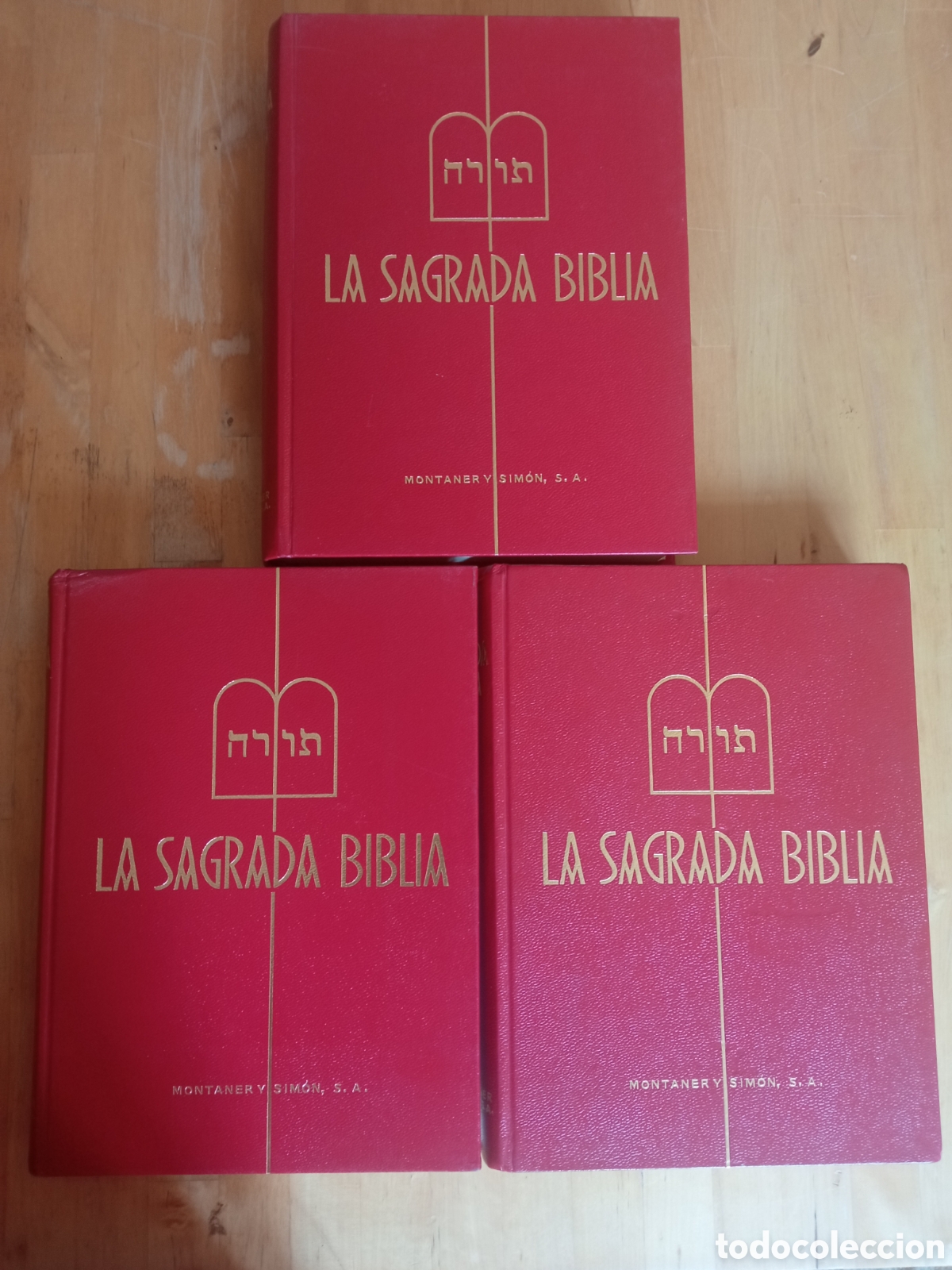 Libros de segunda mano: La Sagrada Biblia 1968 MONTANER Y SIMON - Foto 2