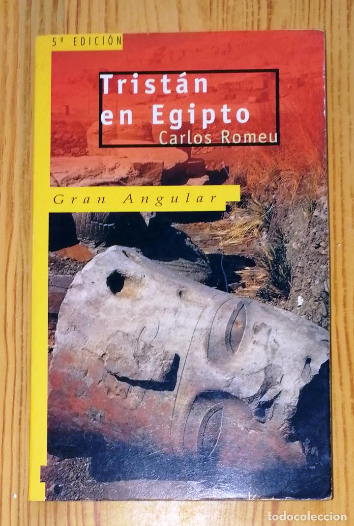 Libros de segunda mano: TRIST&Aacute;N EN EGIPTO (Gran Angular ; 179) / Carlos Romeu.- Ediciones SM, 2003 - Foto 1