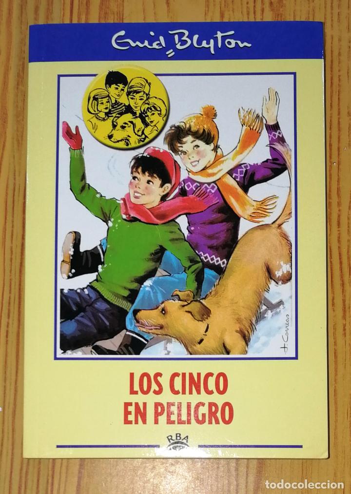 Libros de segunda mano: LOS CINCO EN PELIGRO / Enid Blyton. - RBA, 2001 - Foto 1