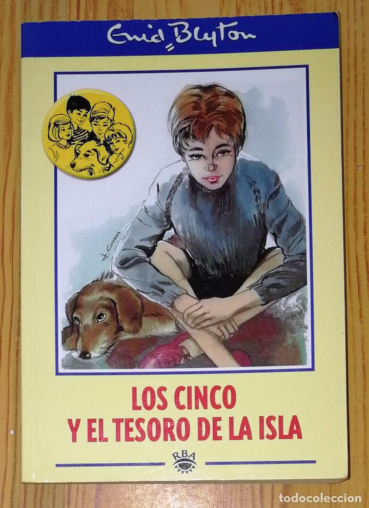 Libros de segunda mano: LOS CINCO Y EL TESORO DE LA ISLA / Enid Blyton. - RBA, 2001. - Foto 1