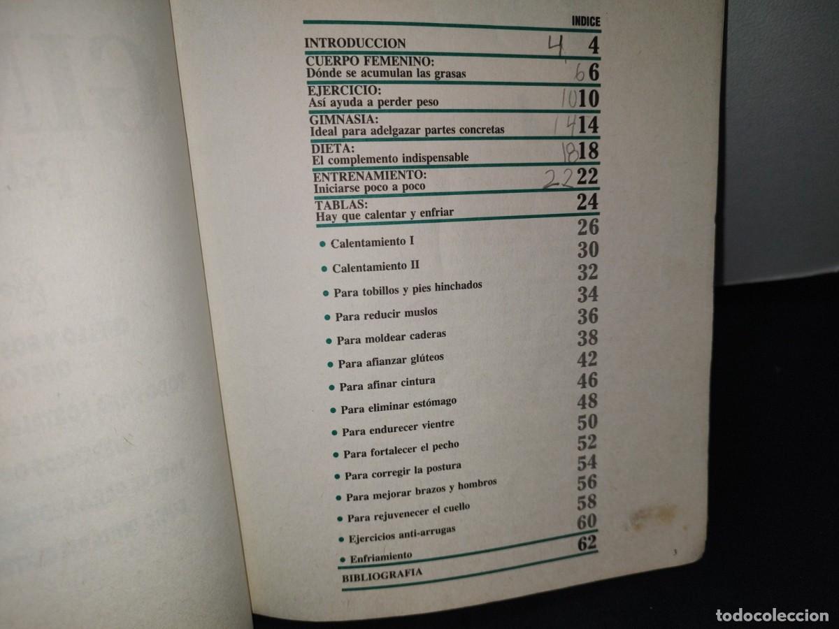 Libros de segunda mano: 13- GIMNASIA PARA ADELGAZAR - Foto 4