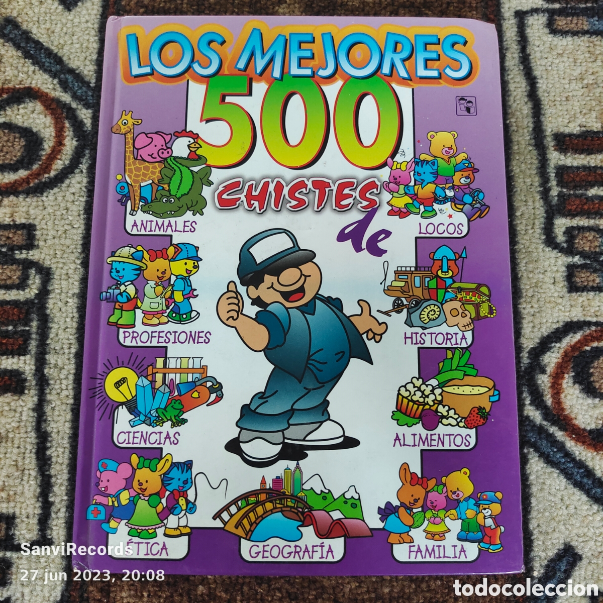 Libri di seconda mano: LOS MEJORES 500 CHISTES DE ANIMALES, PROFESIONES, CIENCIAS... (SALDA&Ntilde;A)