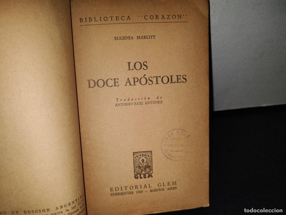 Libros de segunda mano: 164- LOS DOCE AP&Oacute;STOLES - EUGENIA MARLITT - 1945 - Foto 3