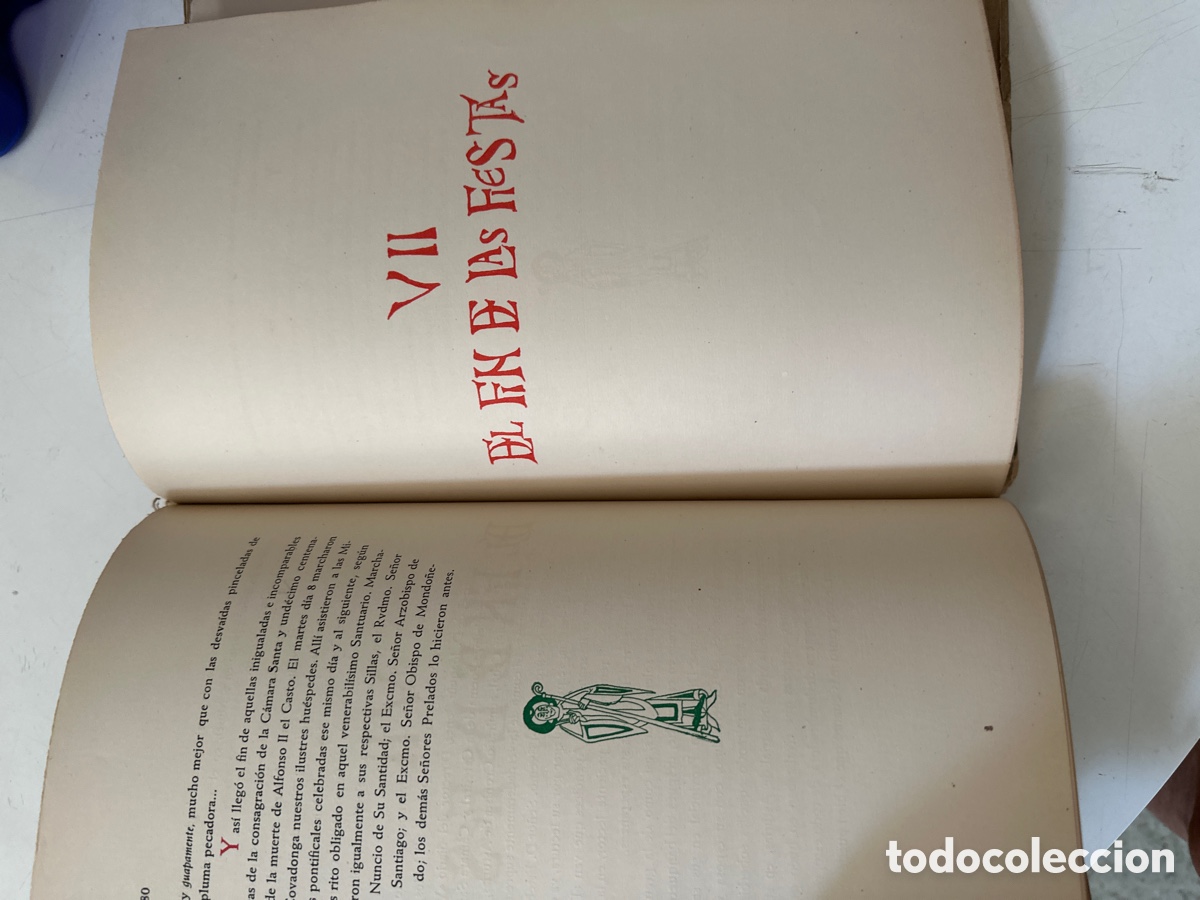 Libros de segunda mano: Cr&oacute;nica del milenario de la C&aacute;mara Santa 1942 - Foto 4