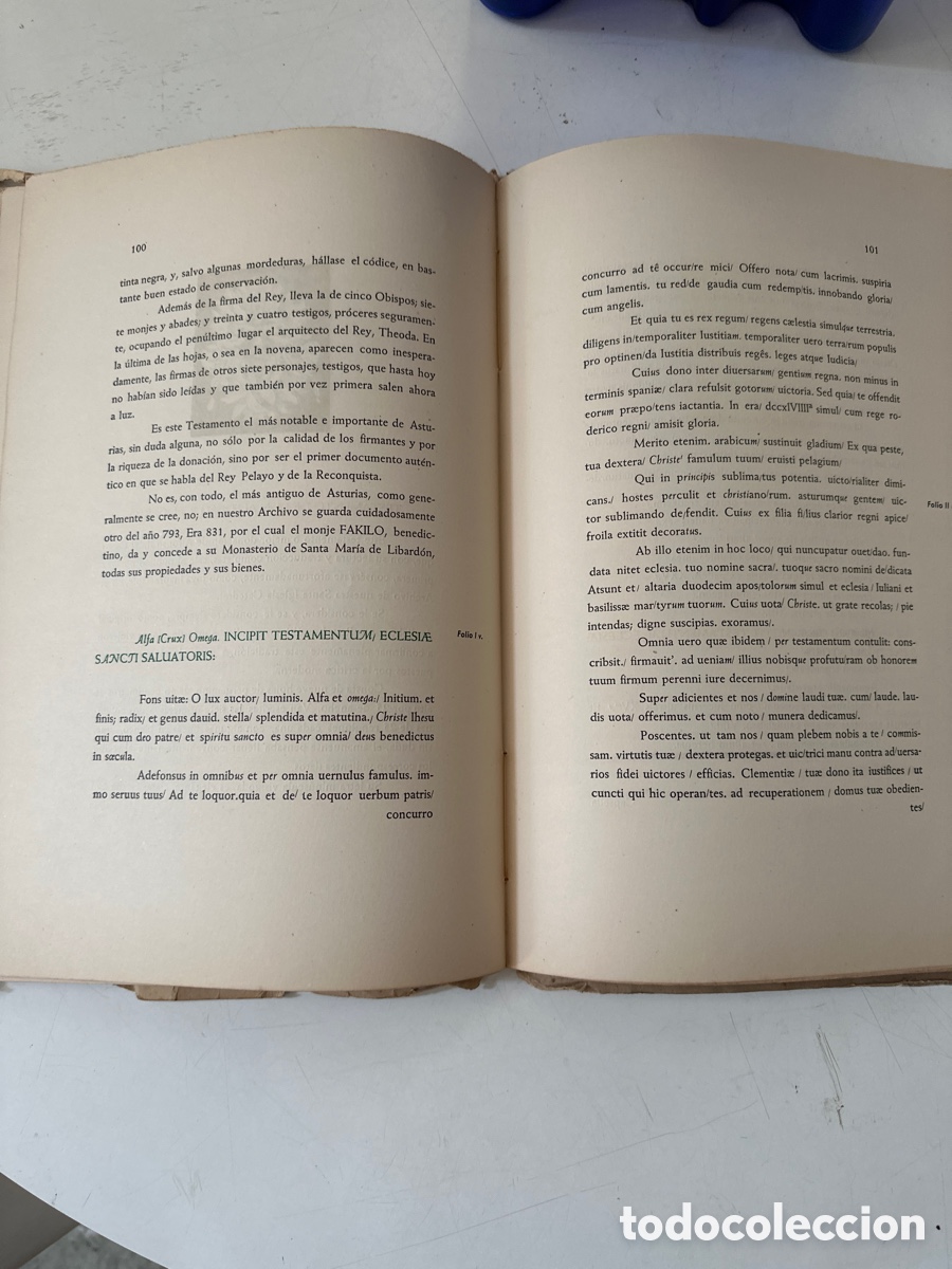 Libros de segunda mano: Cr&oacute;nica del milenario de la C&aacute;mara Santa 1942 - Foto 5