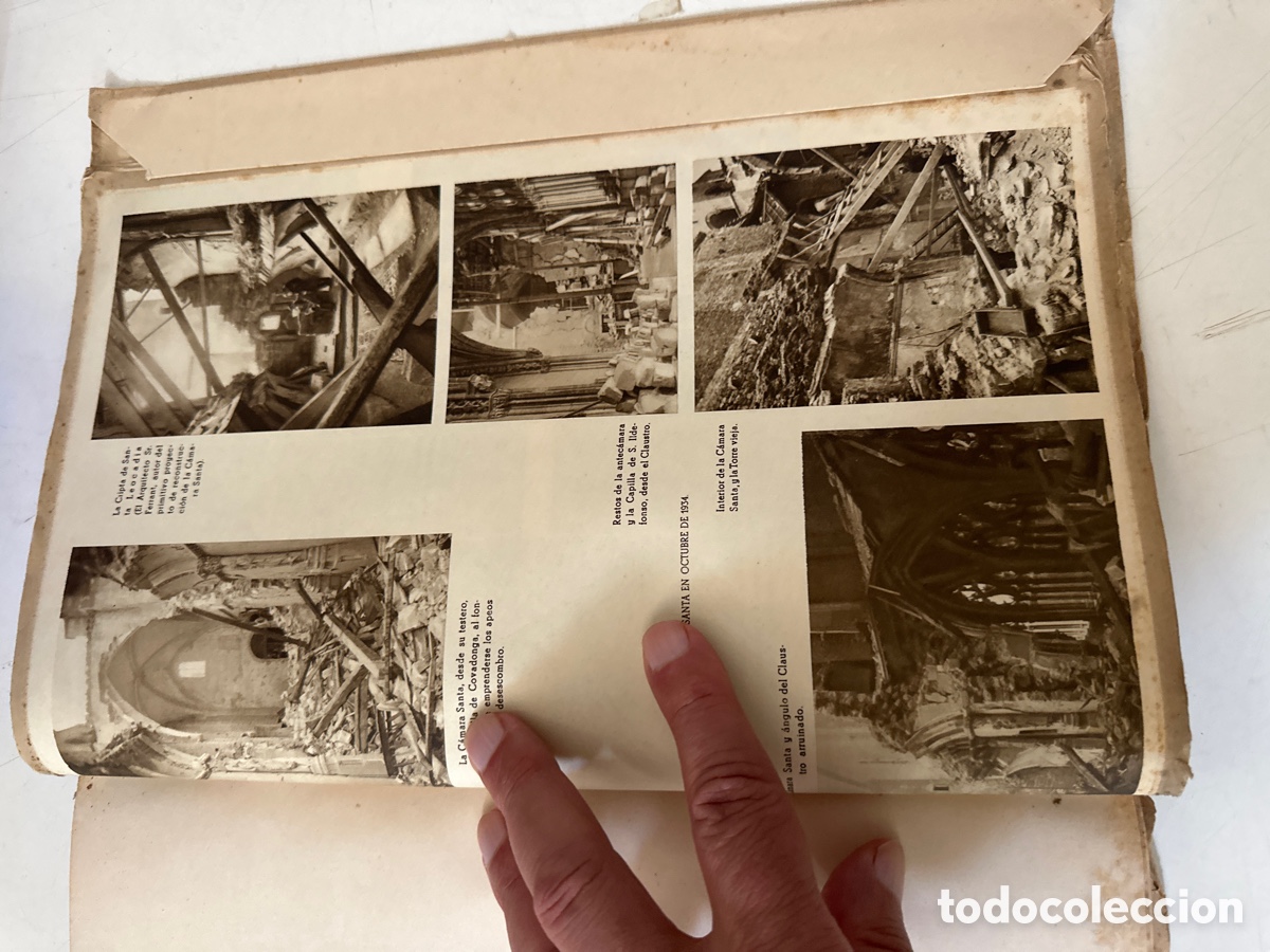 Libros de segunda mano: Cr&oacute;nica del milenario de la C&aacute;mara Santa 1942 - Foto 7