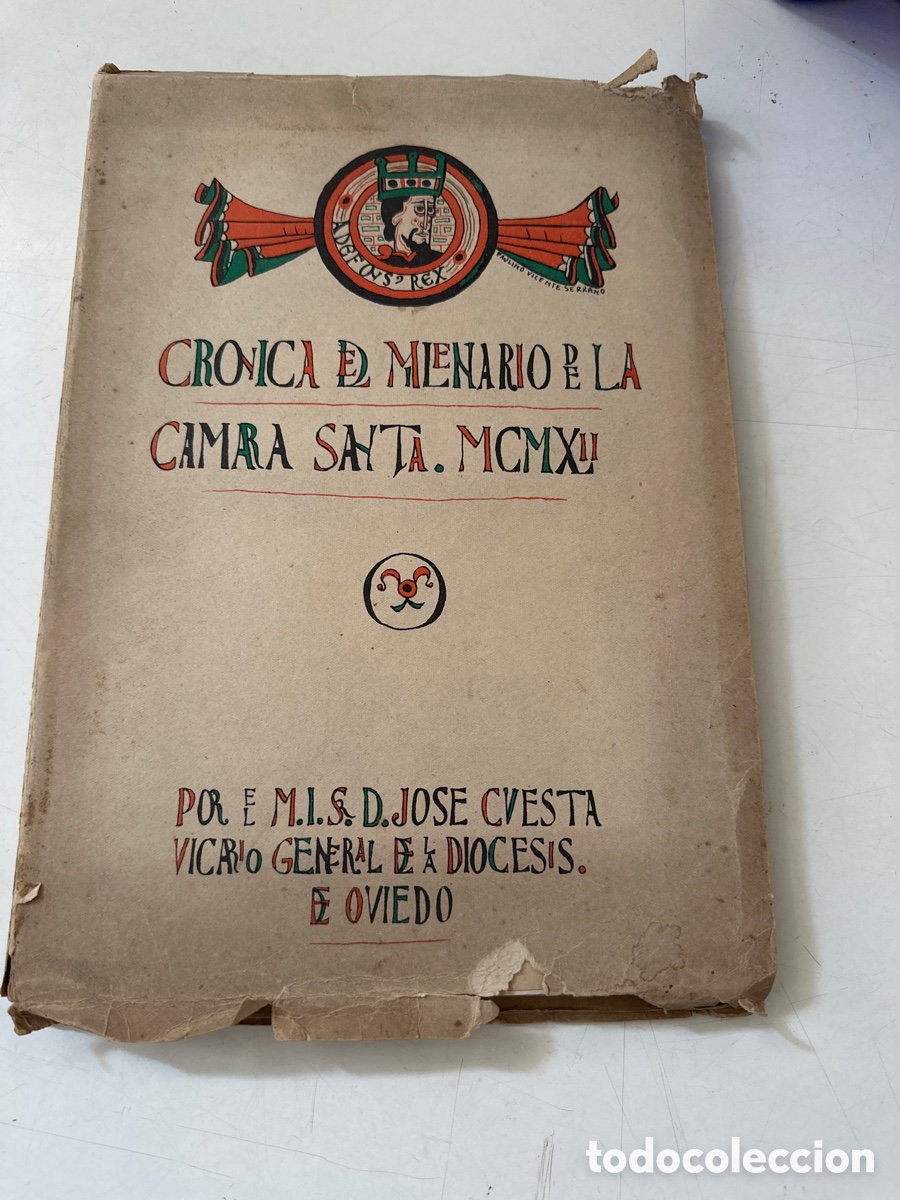 Libros de segunda mano: Cr&oacute;nica del milenario de la C&aacute;mara Santa 1942 - Foto 1