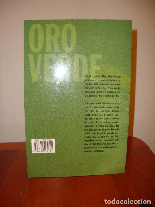 Libros de segunda mano: ORO VERDE. EL IMPERIO DEL TE - ALAN MACFARLANE & IRIS MACFARLANE - OCEANO, COMO NUEVO, RARO - Foto 3