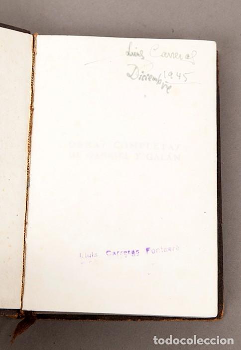 Libros de segunda mano: GABRIEL Y GAL&Aacute;N - OBRAS COMPLETAS - AGUILAR - 1941 - Foto 3