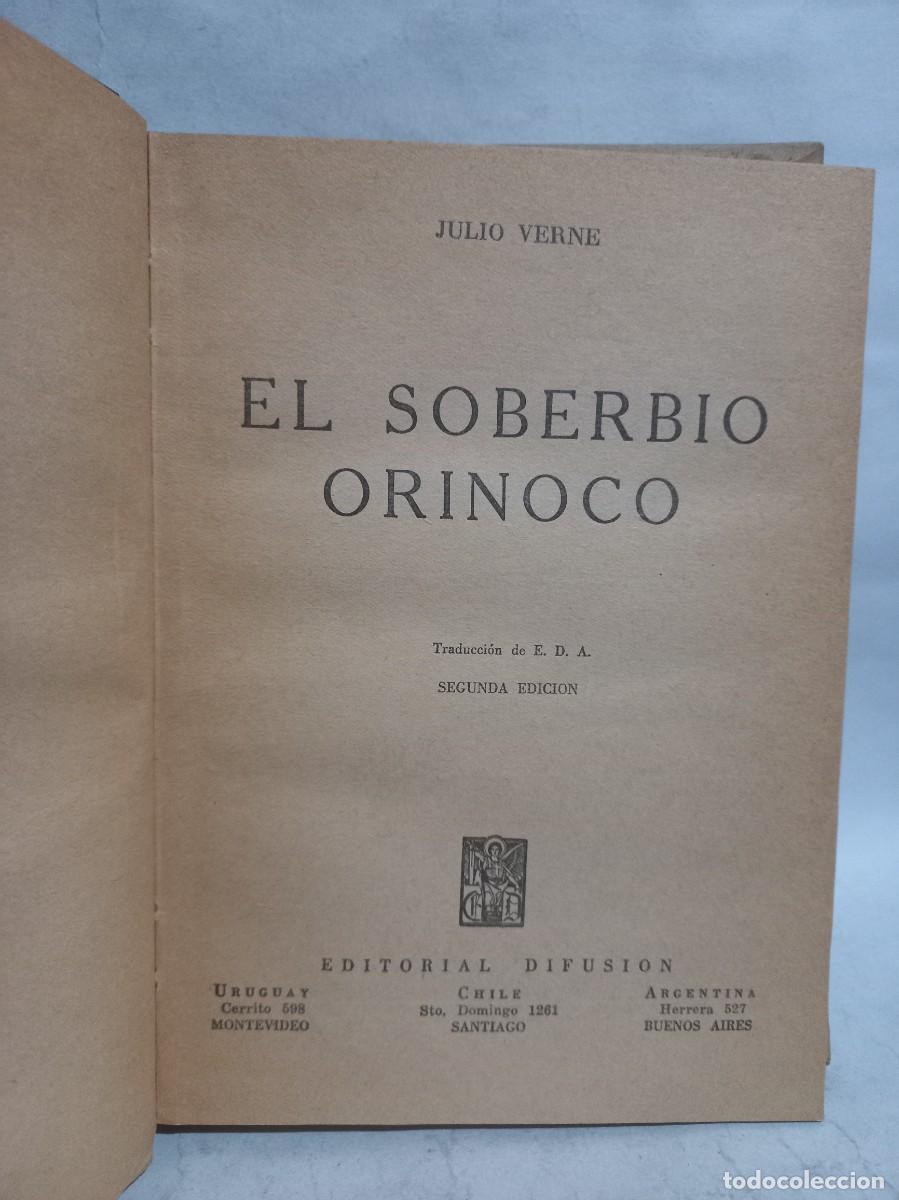 Libros de segunda mano: Julio Verne - El Soberbio Orinoco - 1953 - Foto 3