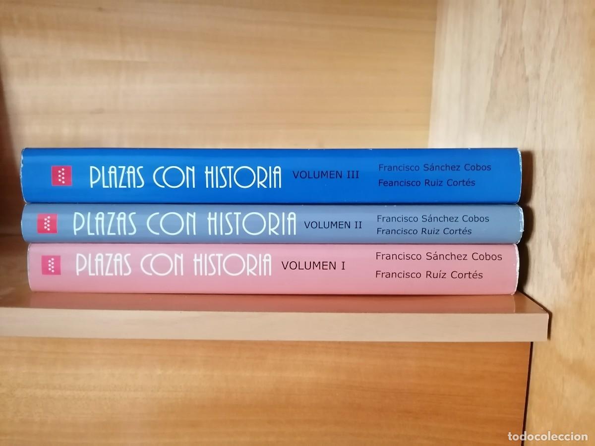 Libros de segunda mano: 3 libros: Plazas con Historia (Madrid) - Foto 1