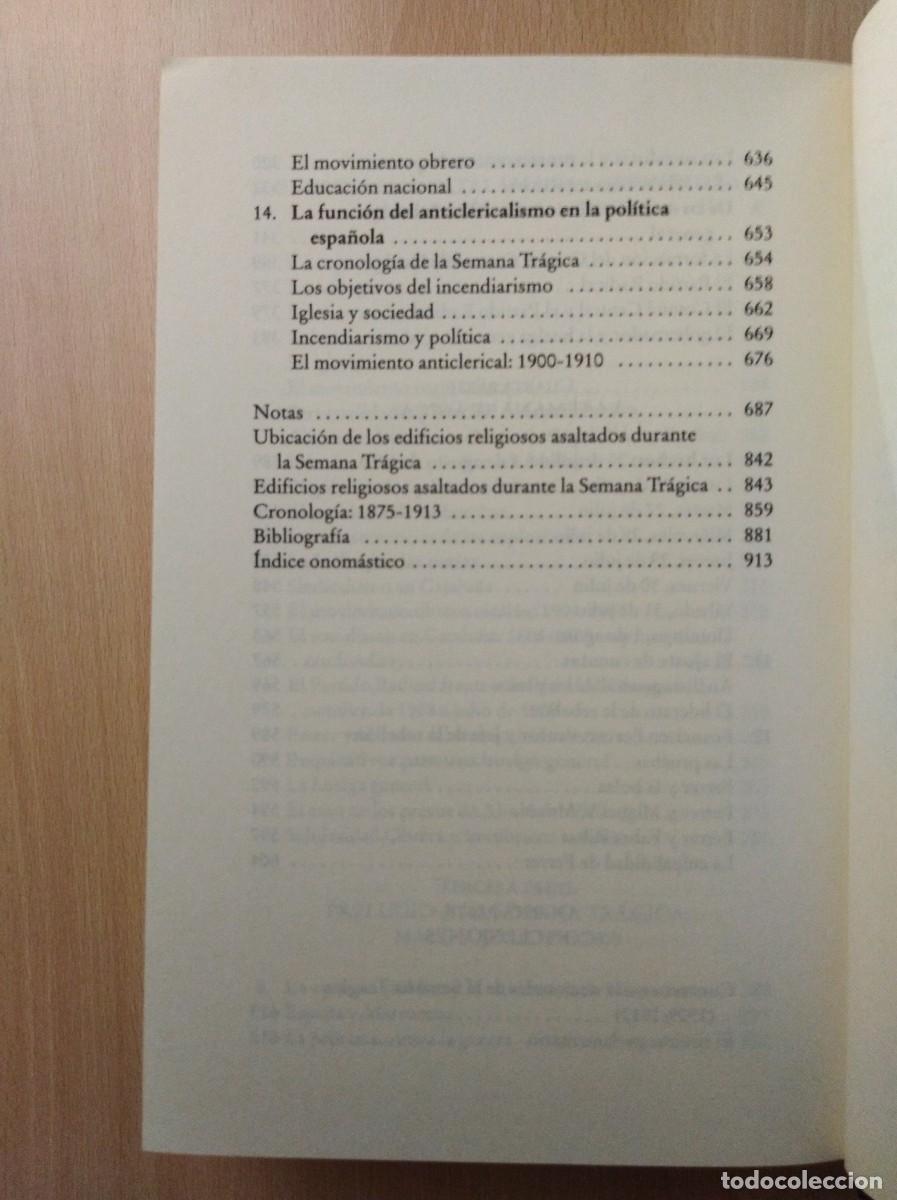 Libros de segunda mano: LA SEMANA TR&Aacute;GICA. Joan Connelly Ullman. Ediciones B - Foto 8