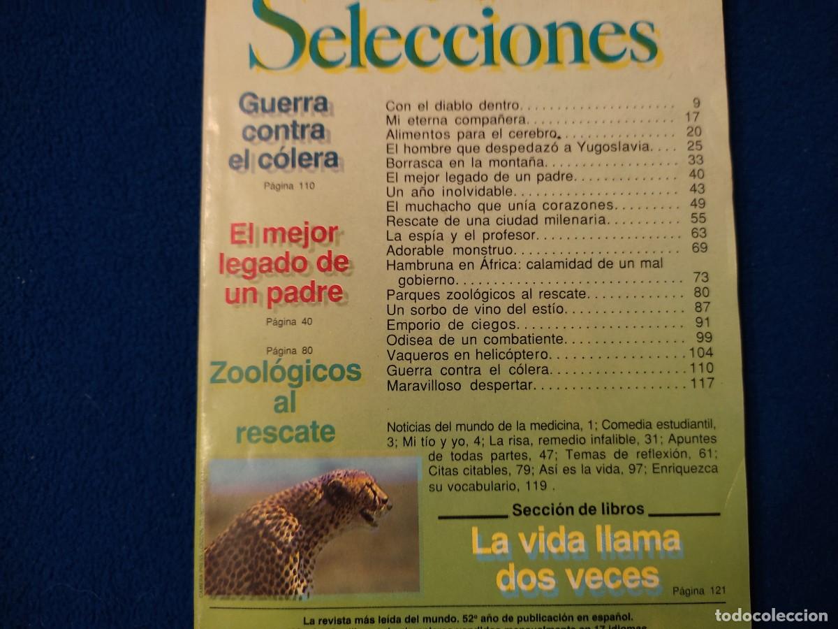 Libros de segunda mano: Readers Digest Selecciones Marzo 1992 - Foto 3