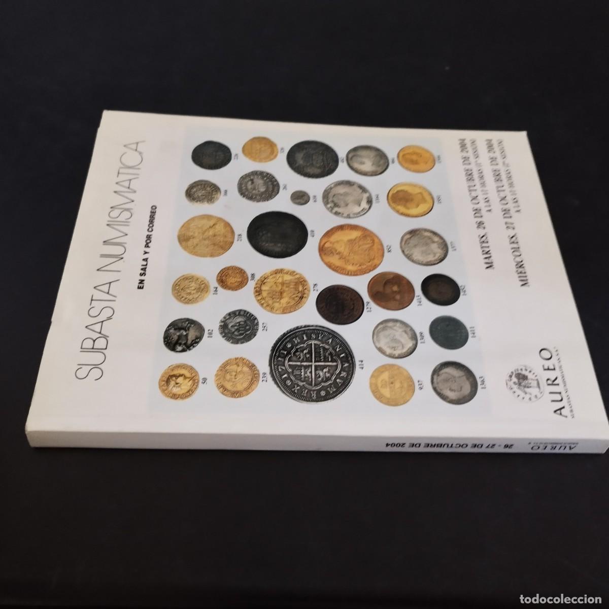 Libros de segunda mano: SUBASTA NUMISMATICA AUREO / oct-04 / CONS 442 GV - Foto 1