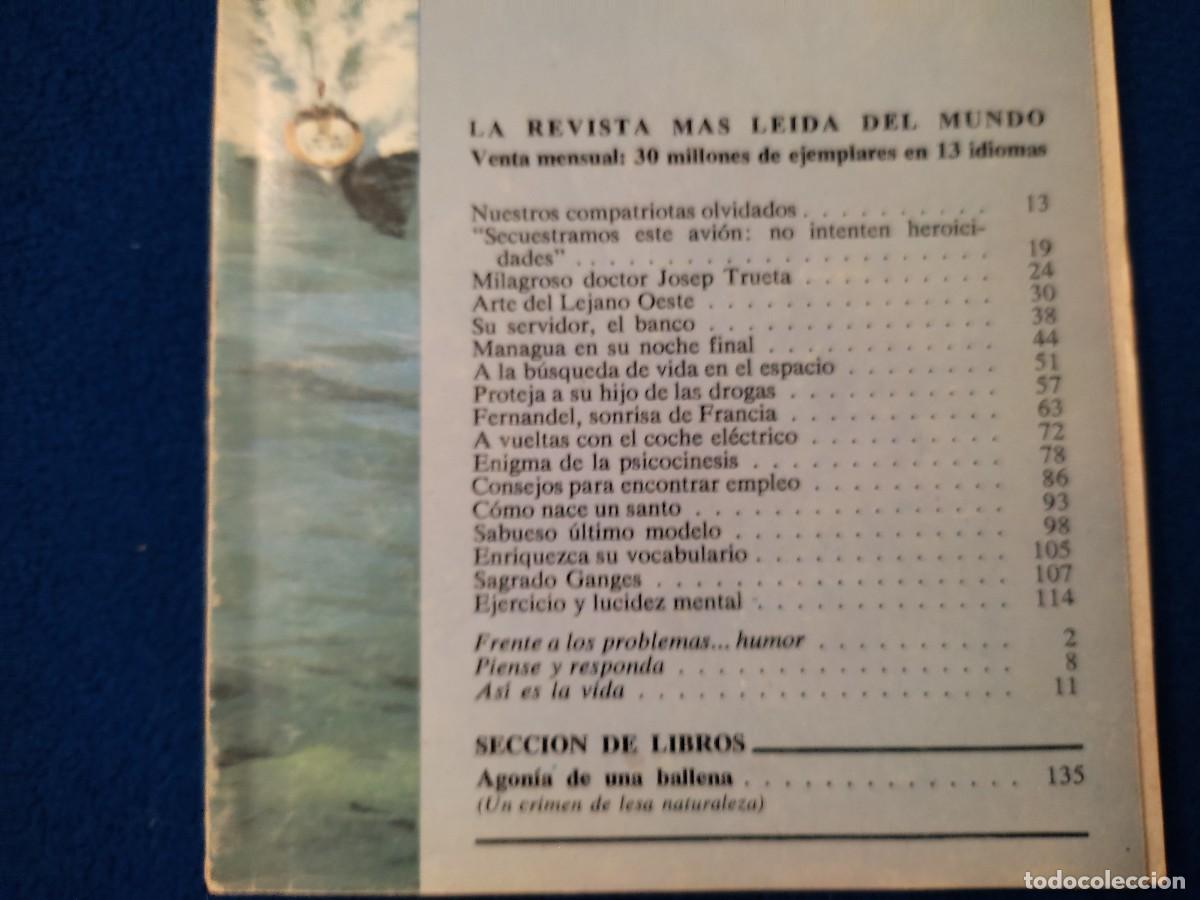 Libros de segunda mano: Readers Digest Selecciones Julio 1973 - Foto 3