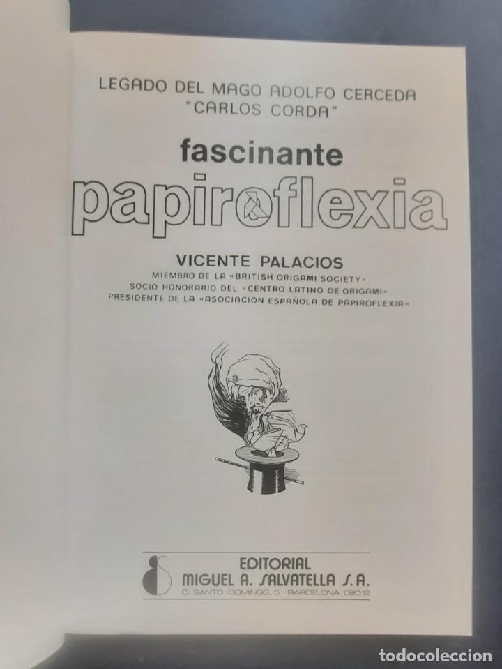 Libros de segunda mano: FASCINANTE PAPIROFLEXIA - VICENTE PALACIOS 2003 - Foto 4