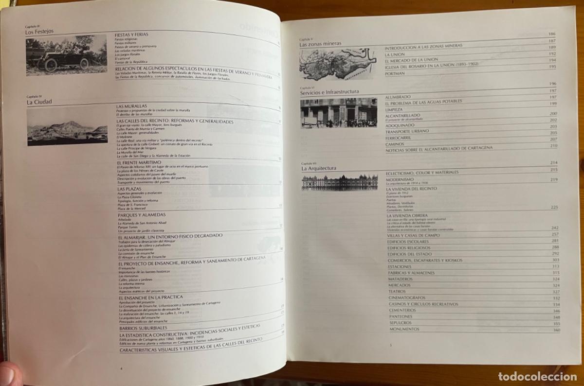 Libros de segunda mano: CARTAGENA- TRANSFORMACION URBANA Y ARQUITECTONICA- 1874- 1939 - Foto 7