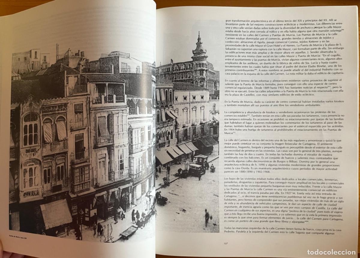 Libros de segunda mano: CARTAGENA- TRANSFORMACION URBANA Y ARQUITECTONICA- 1874- 1939 - Foto 8