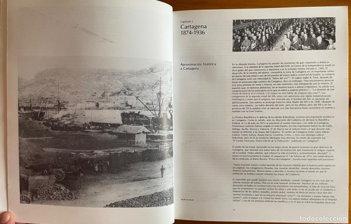 Libros de segunda mano: CARTAGENA- TRANSFORMACION URBANA Y ARQUITECTONICA- 1874- 1939 - Foto 10