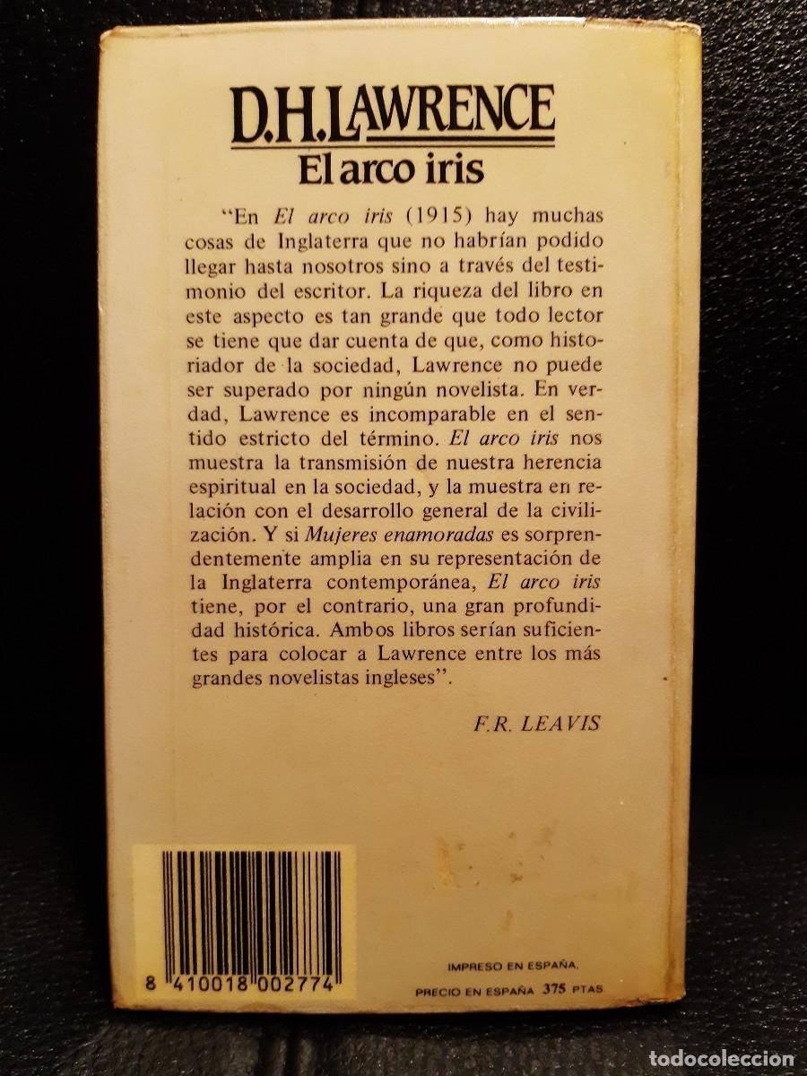 Libros de segunda mano: EL ARCO IRIS - LIBRO - D.H. LAWRENCE - BRUGUERA - 1983 - Foto 2