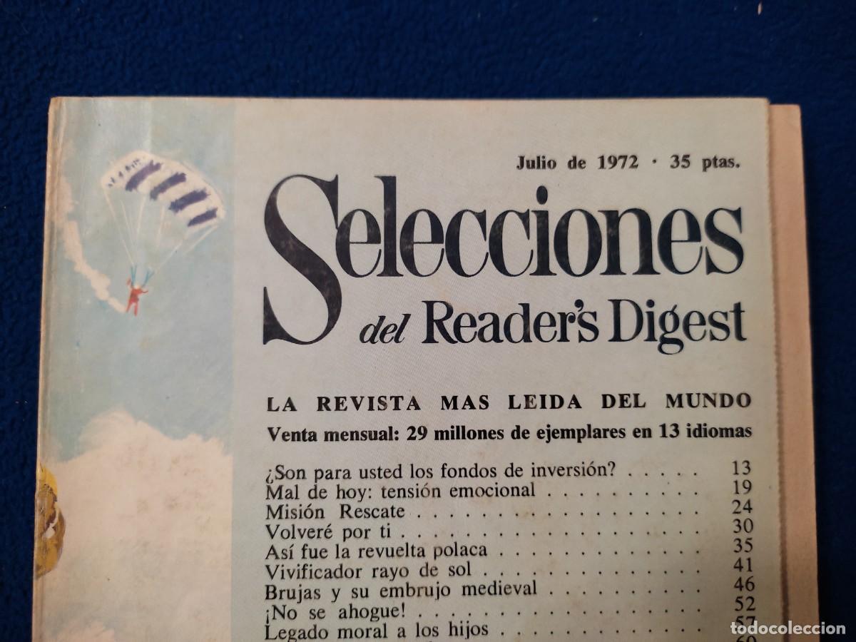 Libros de segunda mano: Readers Digest Selecciones Julio 1972 - Foto 2