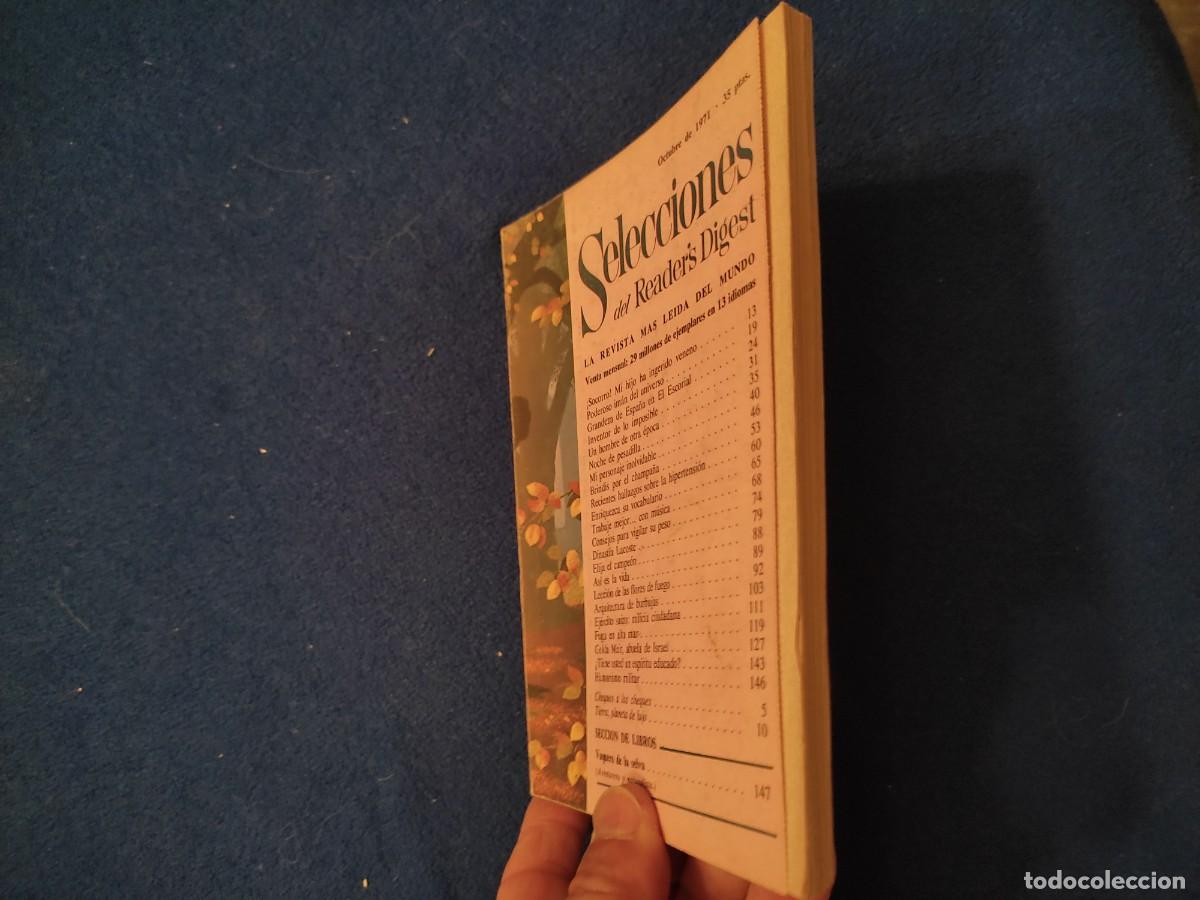Libros de segunda mano: Readers Digest Selecciones Octubre 1971 - Foto 7