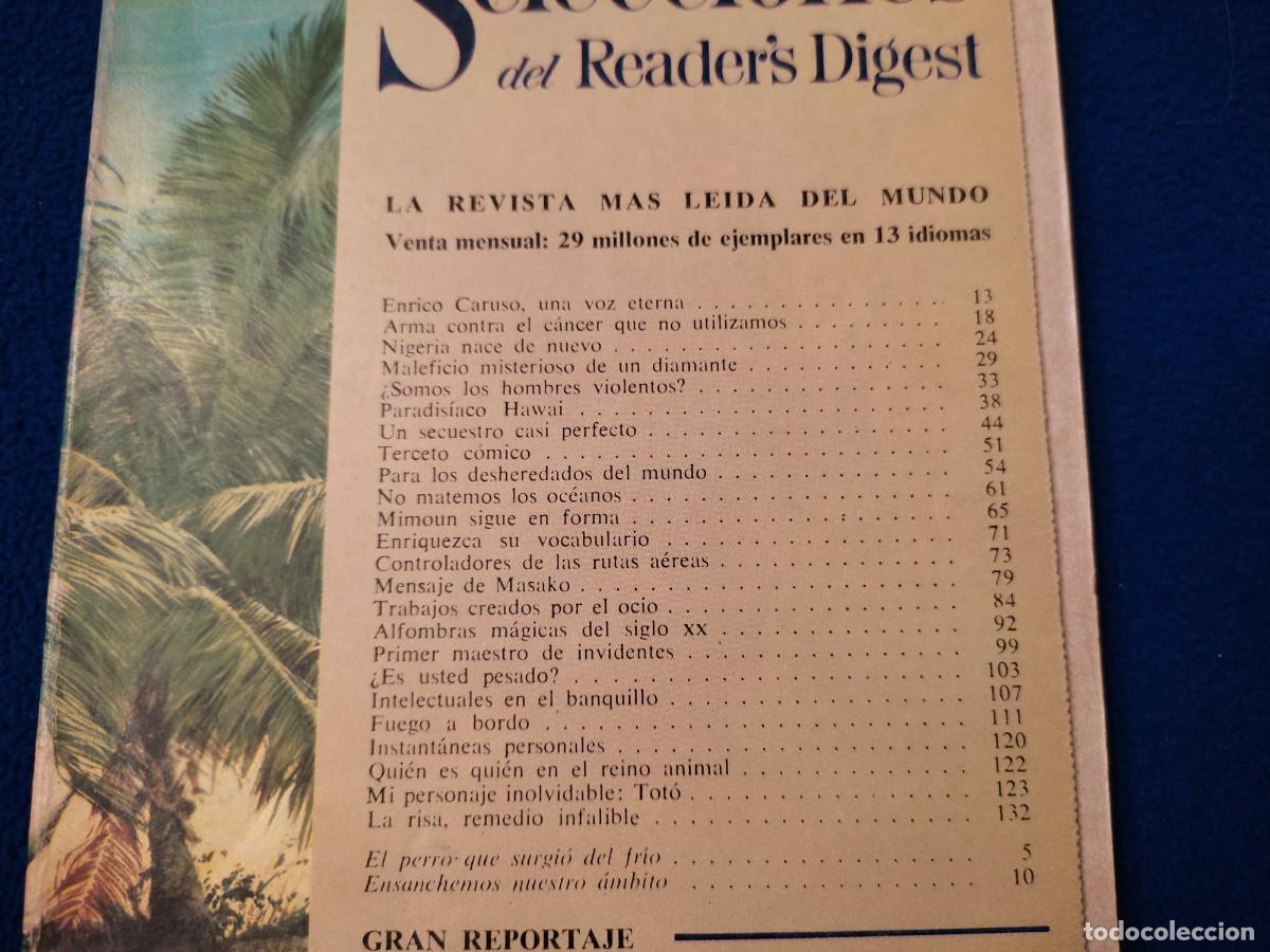 Libros de segunda mano: Readers Digest Selecciones Agosto 1971 - Foto 3
