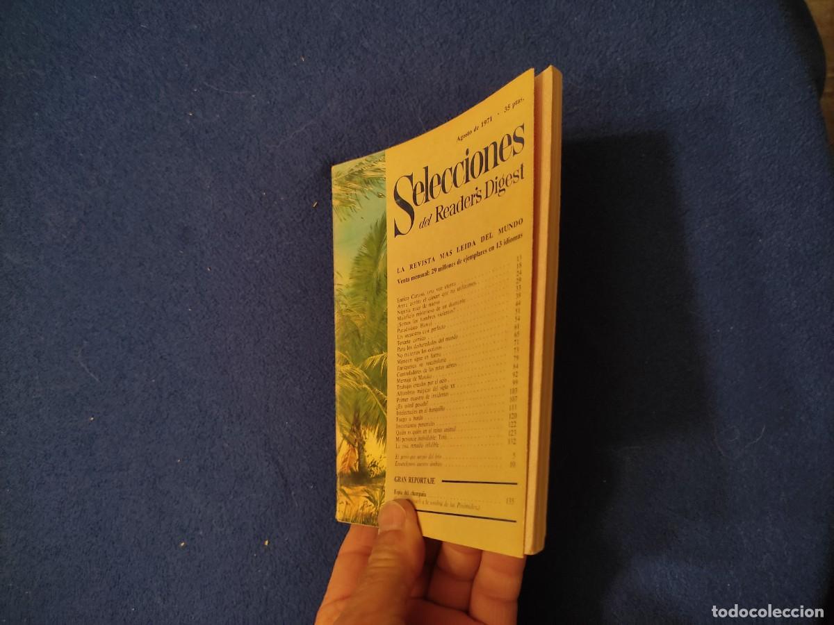 Libros de segunda mano: Readers Digest Selecciones Agosto 1971 - Foto 7