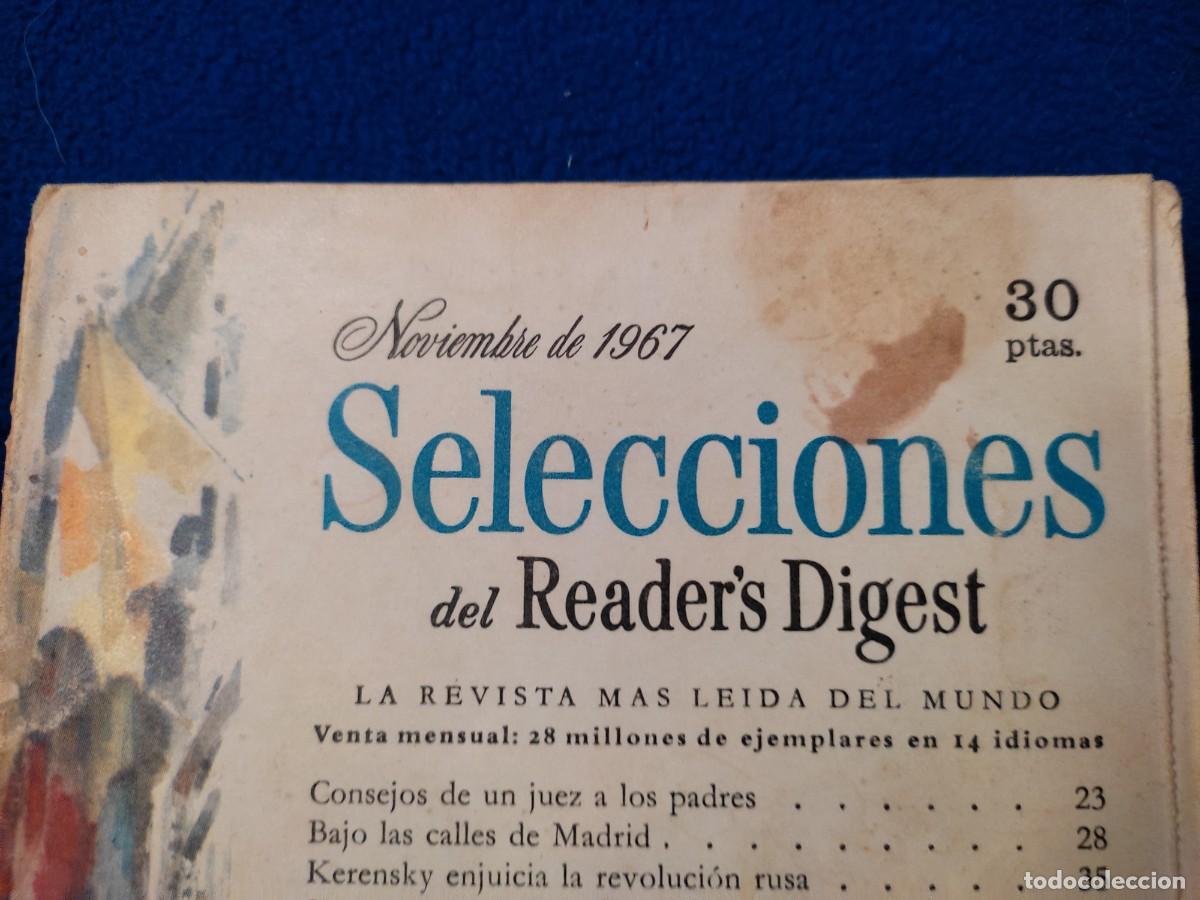 Libros de segunda mano: Readers Digest Selecciones Noviembre 1967 - Foto 2