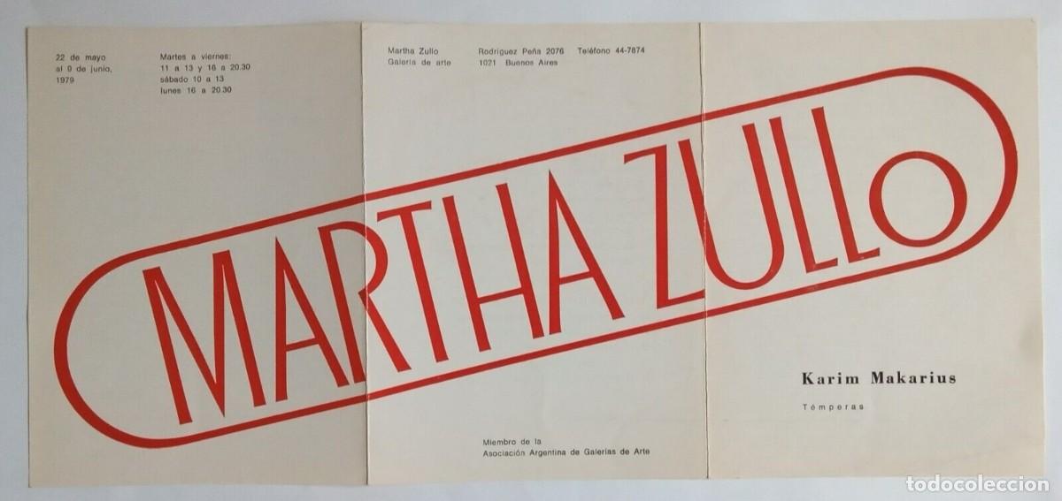 Libros de segunda mano: Karim Makarius - T&eacute;mperas - Cat&aacute;logo de una exposici&oacute;n - (1979) - Foto 1