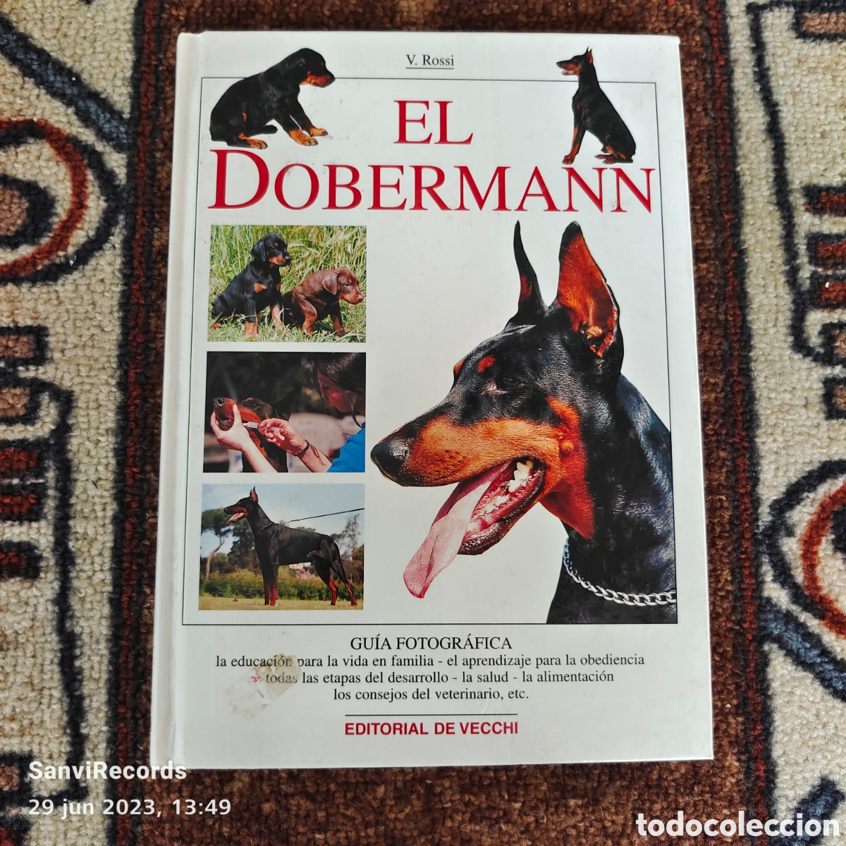 Libros de segunda mano: EL DOBERMANN (V. ROSSI) (EDITORIAL DEL VECCHI) - Foto 1