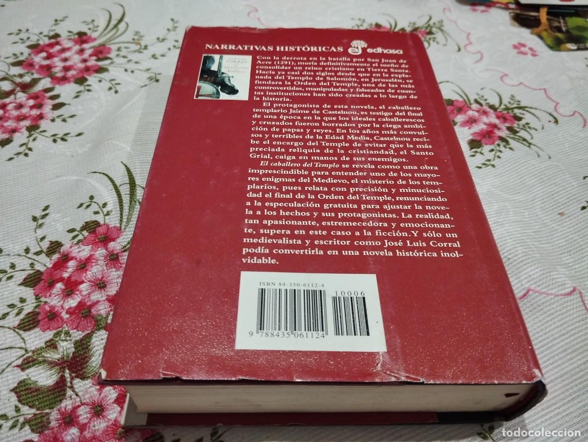 Libros de segunda mano: EL CABALLERO DEL TEMPLO JOSE LUIS CORRAL ED. EDHASA - Foto 2