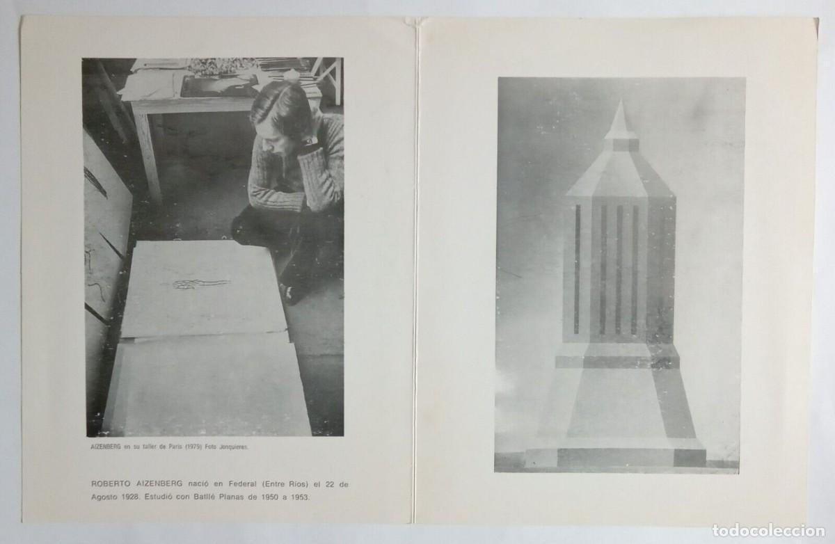 Libros de segunda mano: Roberto Aizenberg - Cat&aacute;logo de una exposici&oacute;n- - Foto 2