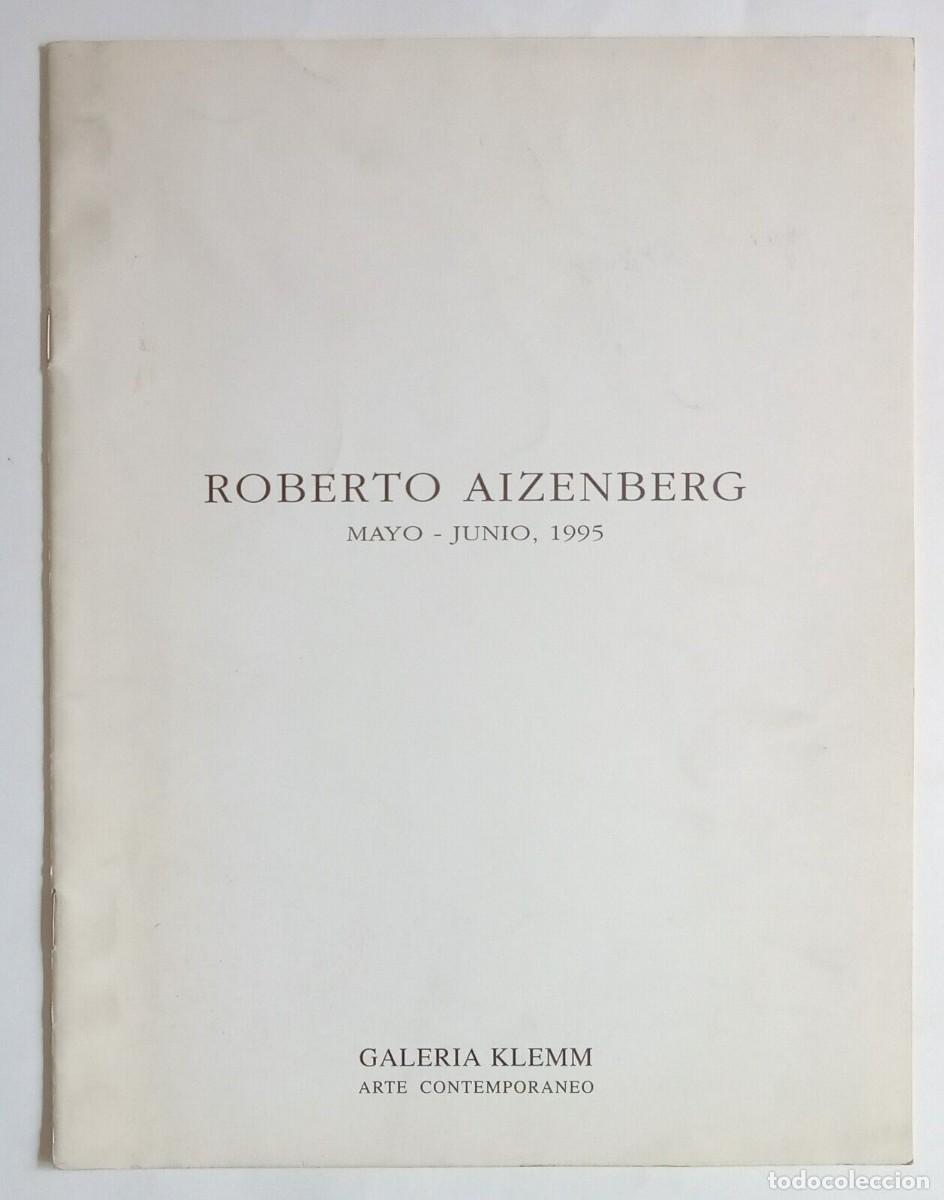 Libros de segunda mano: Roberto Aizenberg - Cat&aacute;logo de una exposici&oacute;n - Texto de Jorge Glusberg - 1995- - Foto 1