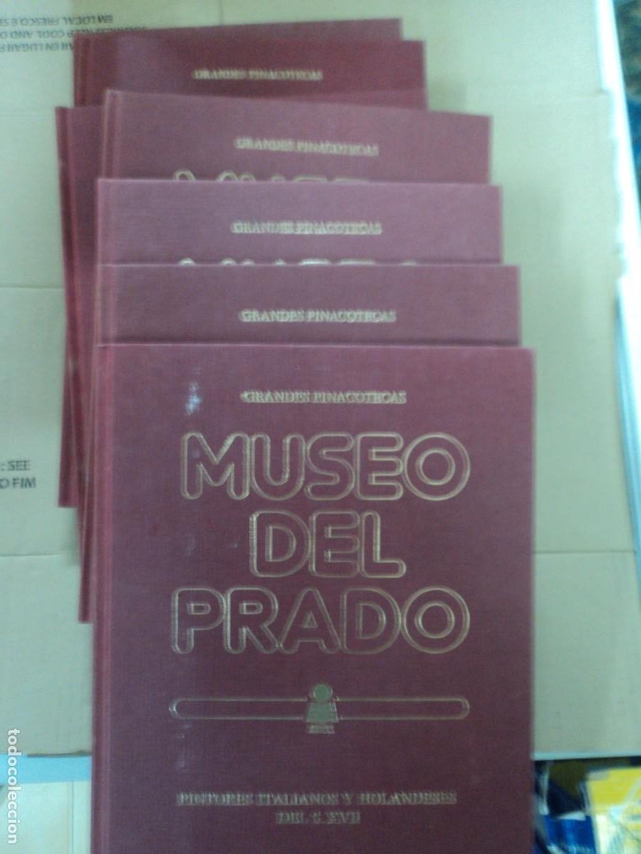 Libros de segunda mano: Museo del Prado - Grandes Pinacotecas - siete tomos - Foto 1