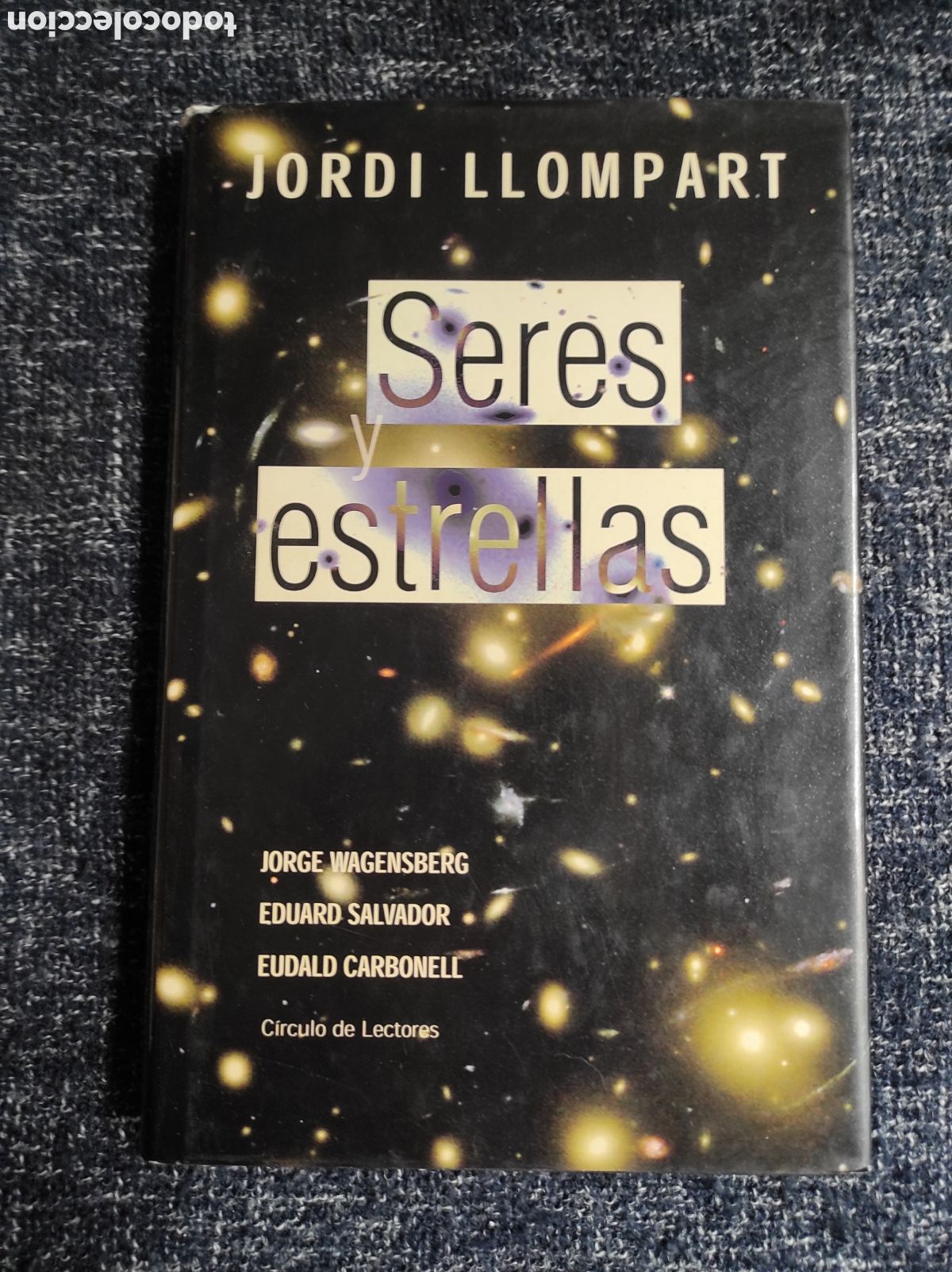 Libros de segunda mano: SERES Y ESTRELLAS / JORDI LLOMPART - Foto 1