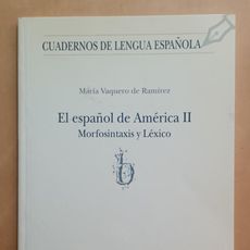 El Espa ol De America Ii Morfosintaxis Y Lexic Compra Venta En el-espa-ol-de-america-ii-morfosintaxis-y-lexic-compra-venta-en