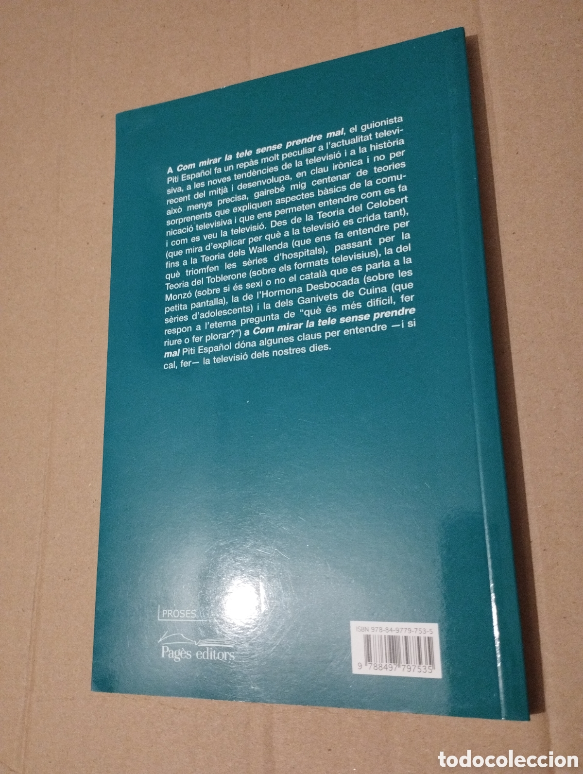 Libros de segunda mano: COM MIRAR LA TELE SENSE PRENDRE MAL (PITI ESPA&Ntilde;OL) - Foto 5