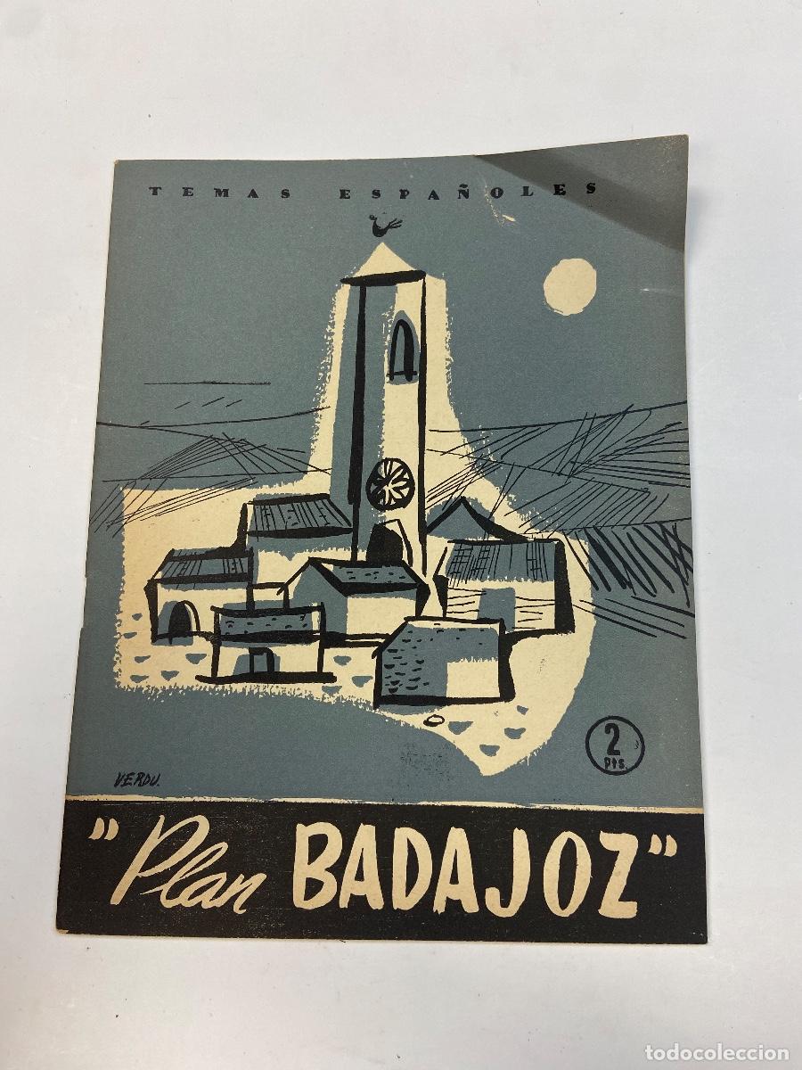 Libros de segunda mano: TEMAS ESPA&Ntilde;OLES - PLAN BADAJOZ N&ordm; 242 1956 - BERTA PENSADO - Foto 1