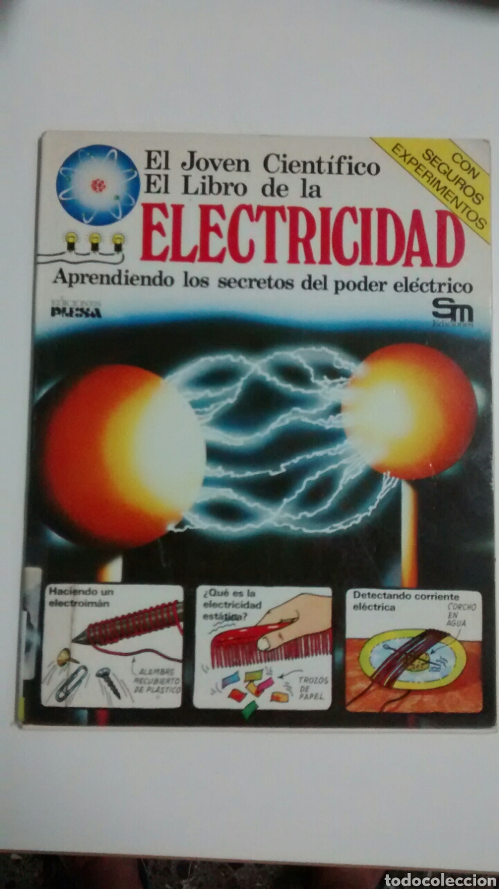 Libros de segunda mano: EL JOVEN CIENTIFICO. EL LIBRO DE LA ELECTRICIDAD DE P. CHAPMAN (PLESA) - Foto 1