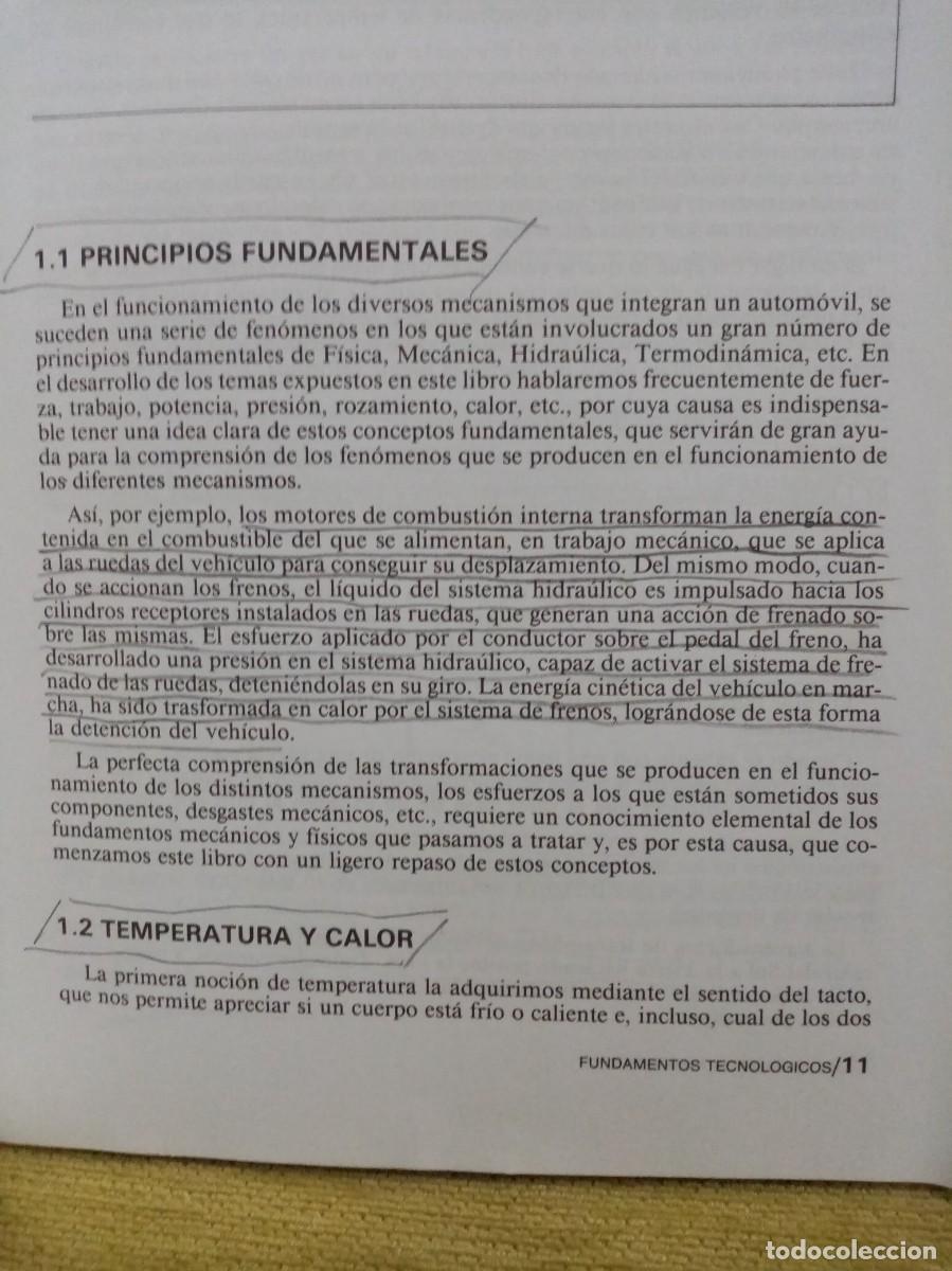 Libros de segunda mano: MEC&Aacute;NICA DEL AUTOM&Oacute;VIL - Foto 8