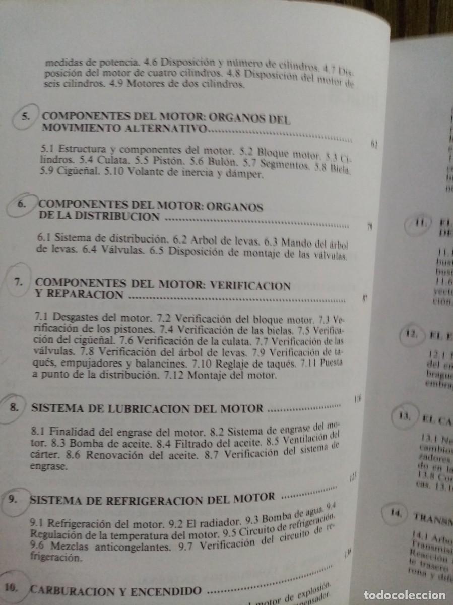Libros de segunda mano: MEC&Aacute;NICA DEL AUTOM&Oacute;VIL - Foto 9