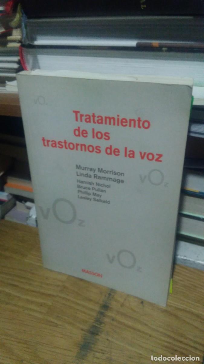 Libros de segunda mano: TRATAMIENTO DE LOS TRASTORNOS DE LA VOZ, ED. MASSON - Foto 1