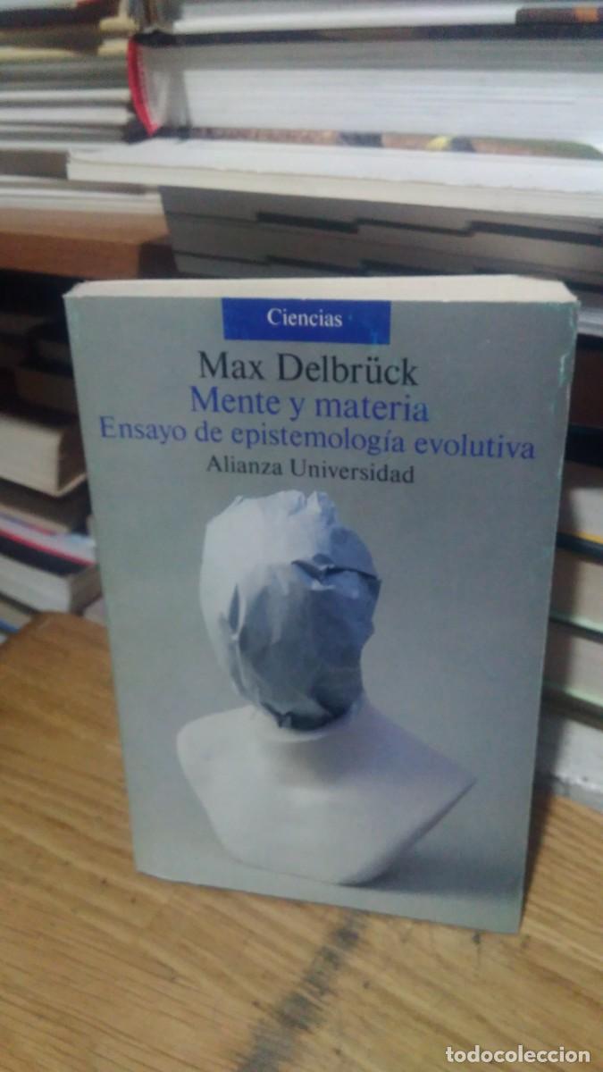 Libros de segunda mano: MENTE Y MATERIA, MAX DELBR&Uuml;CK, ED. ALIANZA - Foto 1